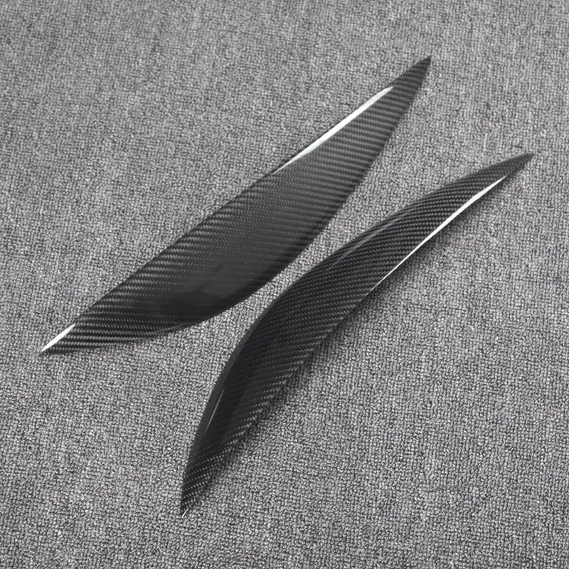 Carbon Fiber Eyebrow Eyelid for Mercedes Benz W204 C180 C200 C300 C350 C63 08-11 | Автомобили и мотоциклы