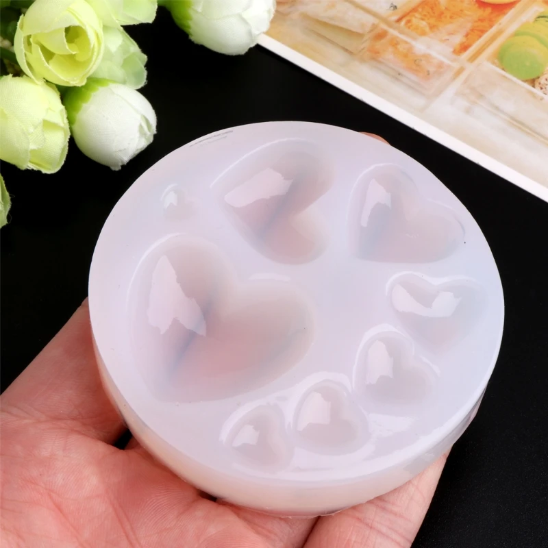 

Heart Shapes Silicone Mold Jewelry Model Mould Tools Decoration Jewels Tackles