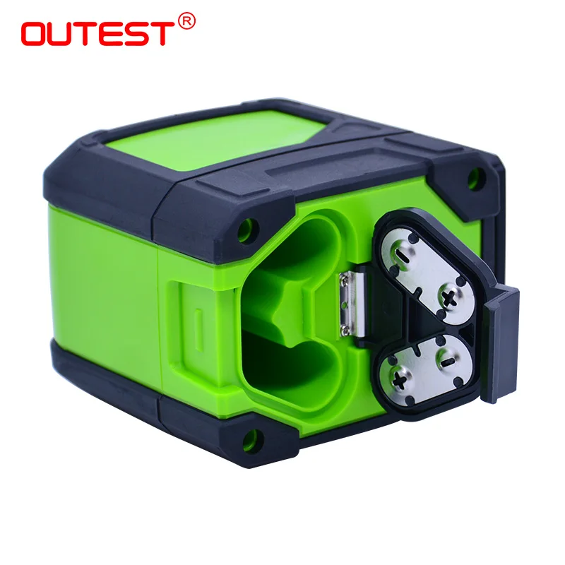 OUTEST 8 линейный лазерный уровень самонивелирующийся с красным/зеленым лучом охват