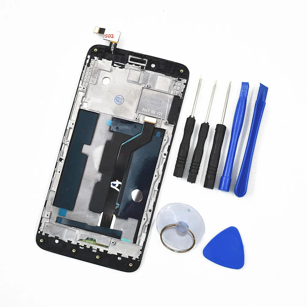 Новый ЖК дисплей сенсорный экран дигитайзер Замена для zte Zmax Pro Z981|Экраны