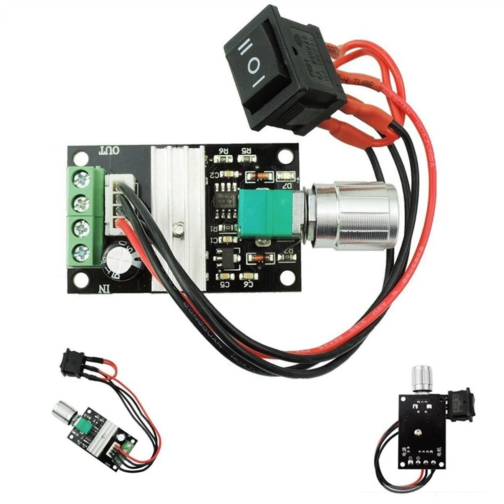Горячая 1203BB 6V 12V 24V 3A 80W контроллер скорости двигателя постоянного тока ШИМ