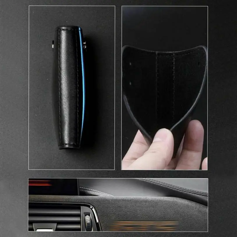 Чехол для ключей из натуральной кожи кошелек с держателем ключа от машины 1 шт.