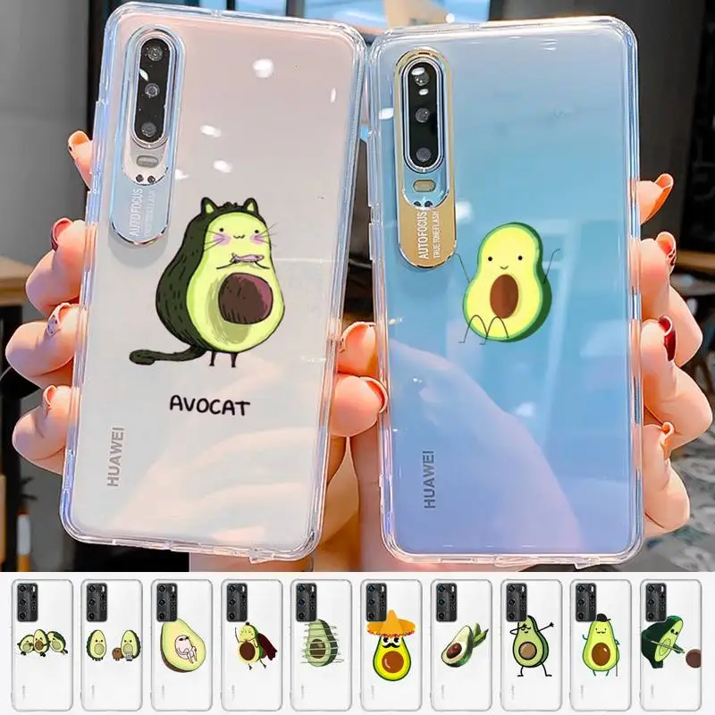 

YNDFCNB Avocado Aesthetic Art Phone Case For Huawei P 20 30 40 pro lite Psmart2019 Honor 8 10 20 Y5 6 2019 Nova3E