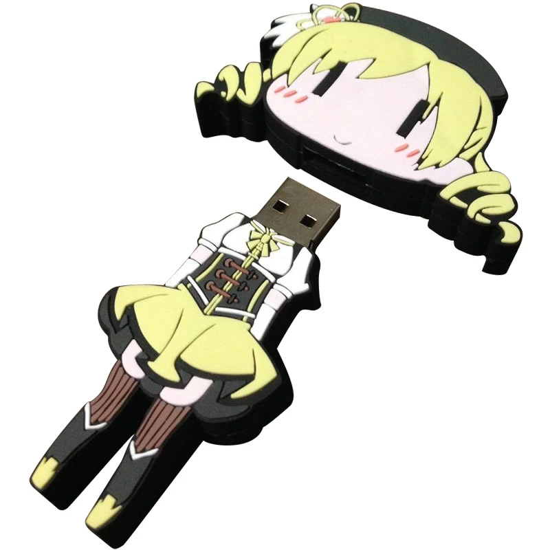USB флеш-накопитель Tomoe Mami для косплея 1 шт. женщин и мужчин 32 ГБ/64 ГБ | Тематическая