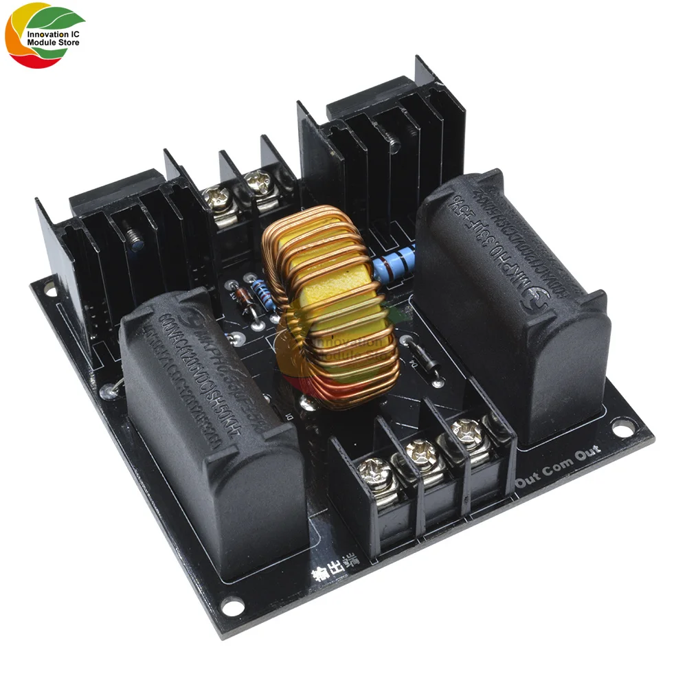 

12V 30V ZVS Tesla Coil Flyback Driver Board High Voltage Booster Plate Induction Heating Module For Marx Generator Jacob Ladders