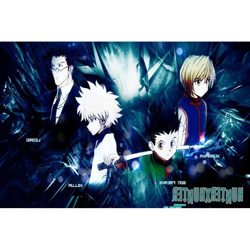 Декор для гостиной Охотник x Hunter последняя миссия Холст плакат 27x40 см настенный |