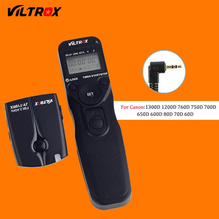 Viltrox JY-710 камера беспроводной Таймер дистанционного спуска затвора управление кабель для Canon M5 M6 Nikon Pentax sony A7 A7III A6000 A6300 - Цвет: C1