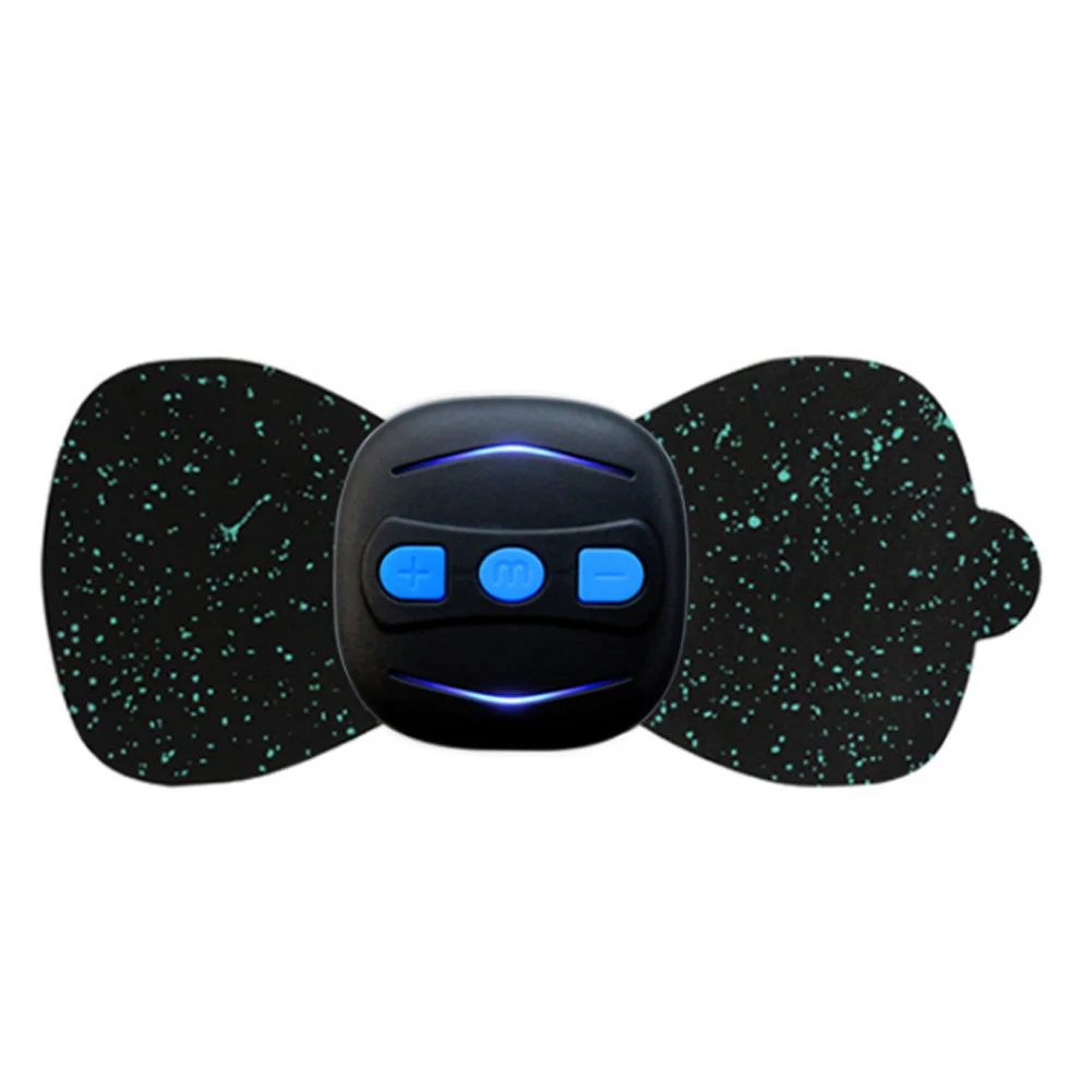 

New Portable Mini Electric Neck Cervical Massager Stimulator Back Thigh Massager Pain Relief Massage Patch Intelligent Wireless