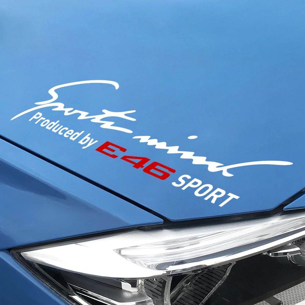 Наклейка на автомобиль для BMW E46 M3 318i 320d 325i 330ci M43TU N42 N46 M54 3 0 купе бензина ПВХ