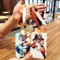 japanese animation cartoon lanyard card holder id card holder suitable for office school exhibition