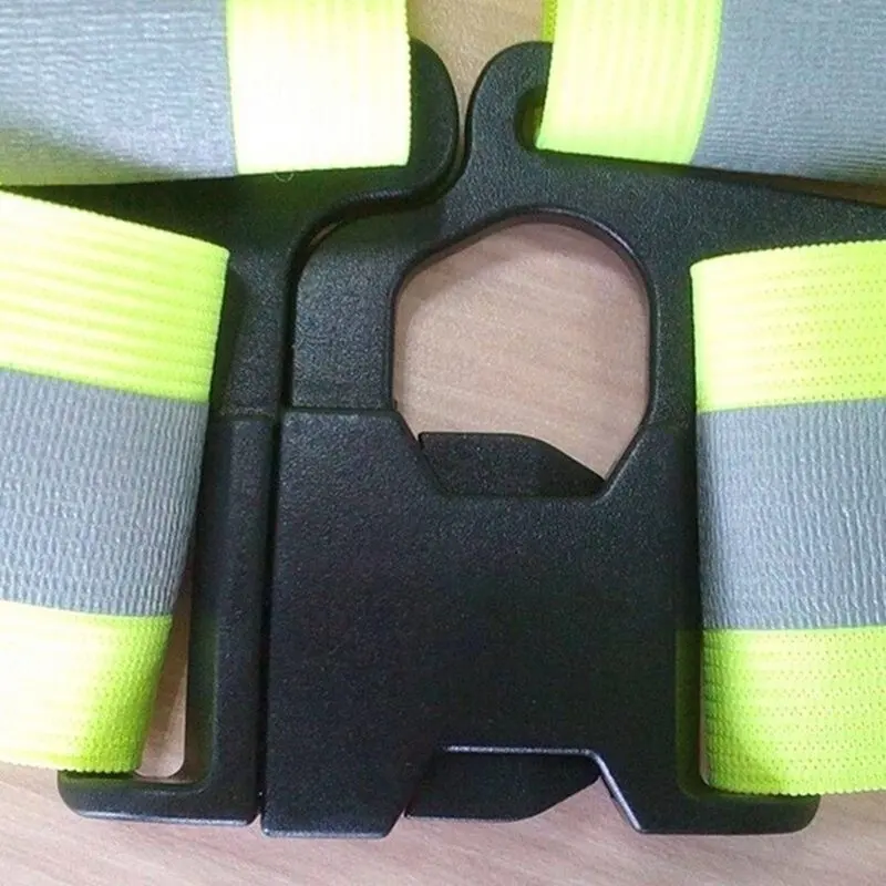 

Hot Safety Reflective Strips Vest Belt High Visibility Brightness Safe Security Night Work Running Cycling Bike Uniforms Jacket