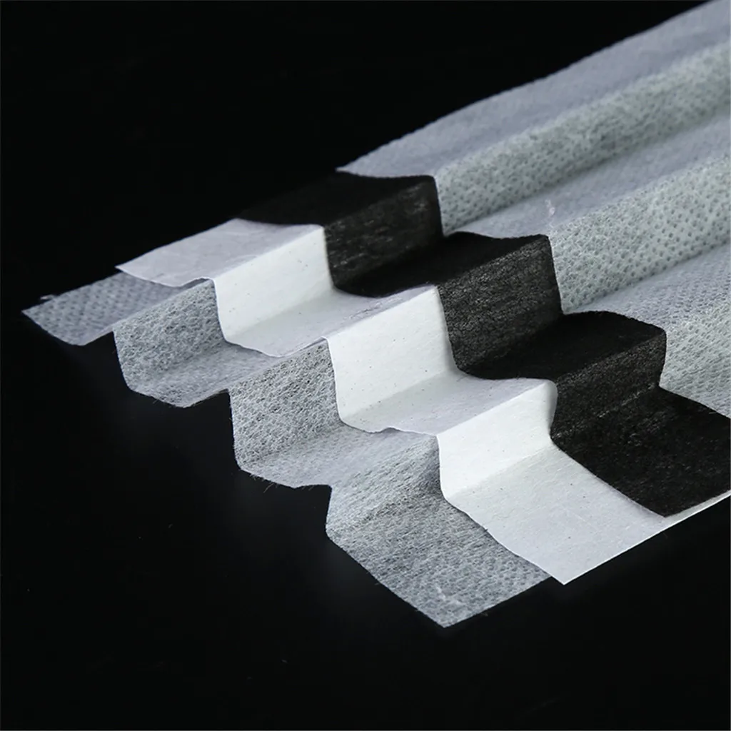 

50 pcs Black Face Mask 3 Layer Non-woven Mouth Mask Safety Breathable Protective Anti Pollution Dustproof Masks Unisex Fabric