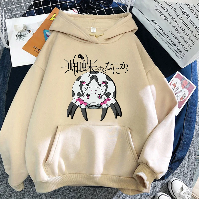 

Hoodie Kumoko Print So I Am A Spider So What New Anime Women/Men Plus Size Sweatshirt Spring Casual Streetwear Kpop Clothes Tops