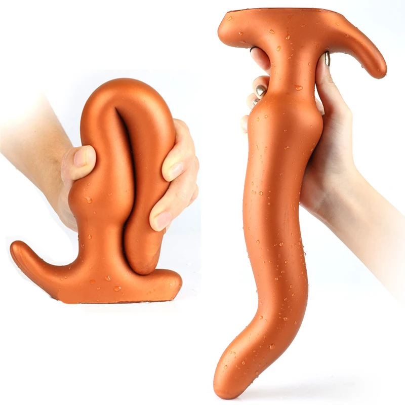 Супер мягкий силиконовый фаллоимитатор расширитель ануса вибратор секс игрушки