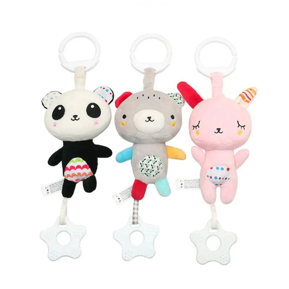 

Music Teether Rattle Multi-functional Toys For 0-1 Years Old Baby Or Animal Teether Rattle Baby Carriage Crib Pendant