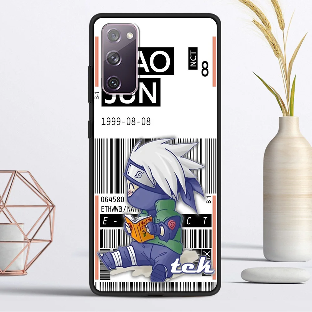 

Cartoon Anime Label Air Tickets Soft TPU Case for Samsung Galaxy S21 S20 Ultra S20 FE S10 Lite S10E S9 S8 Plus 5G Luxury Coque