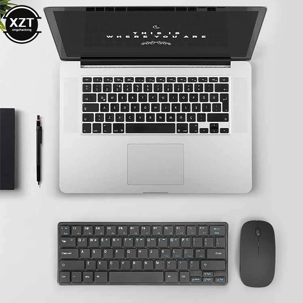 Клавиатура компьютерная беспроводная эргономичная 2 4 ГГц 1200DPI |