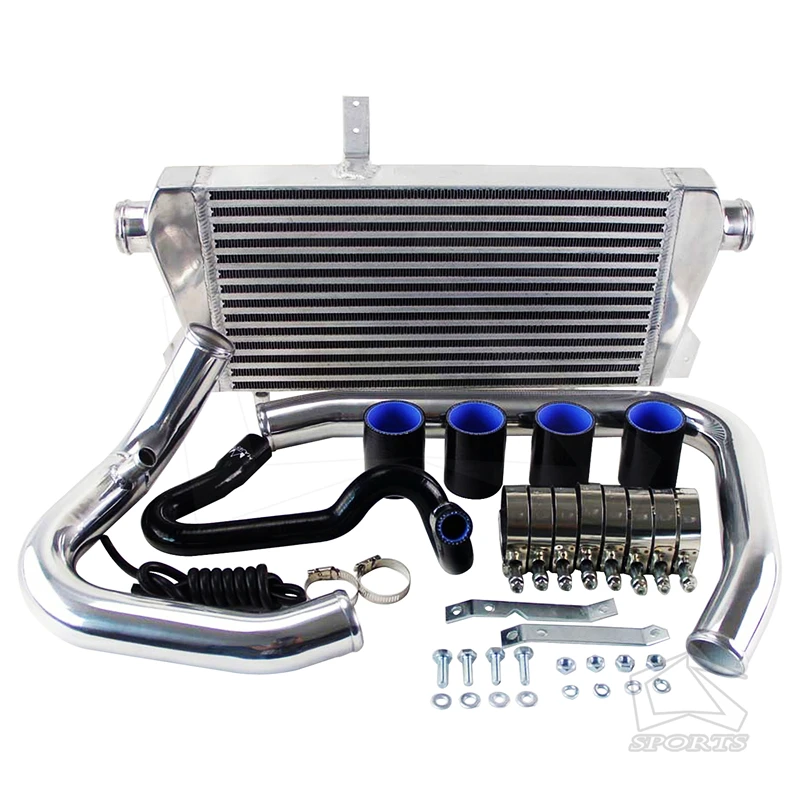 Комплект интеркулера с передним креплением алюминиевая труба подходит для 96 01 V *