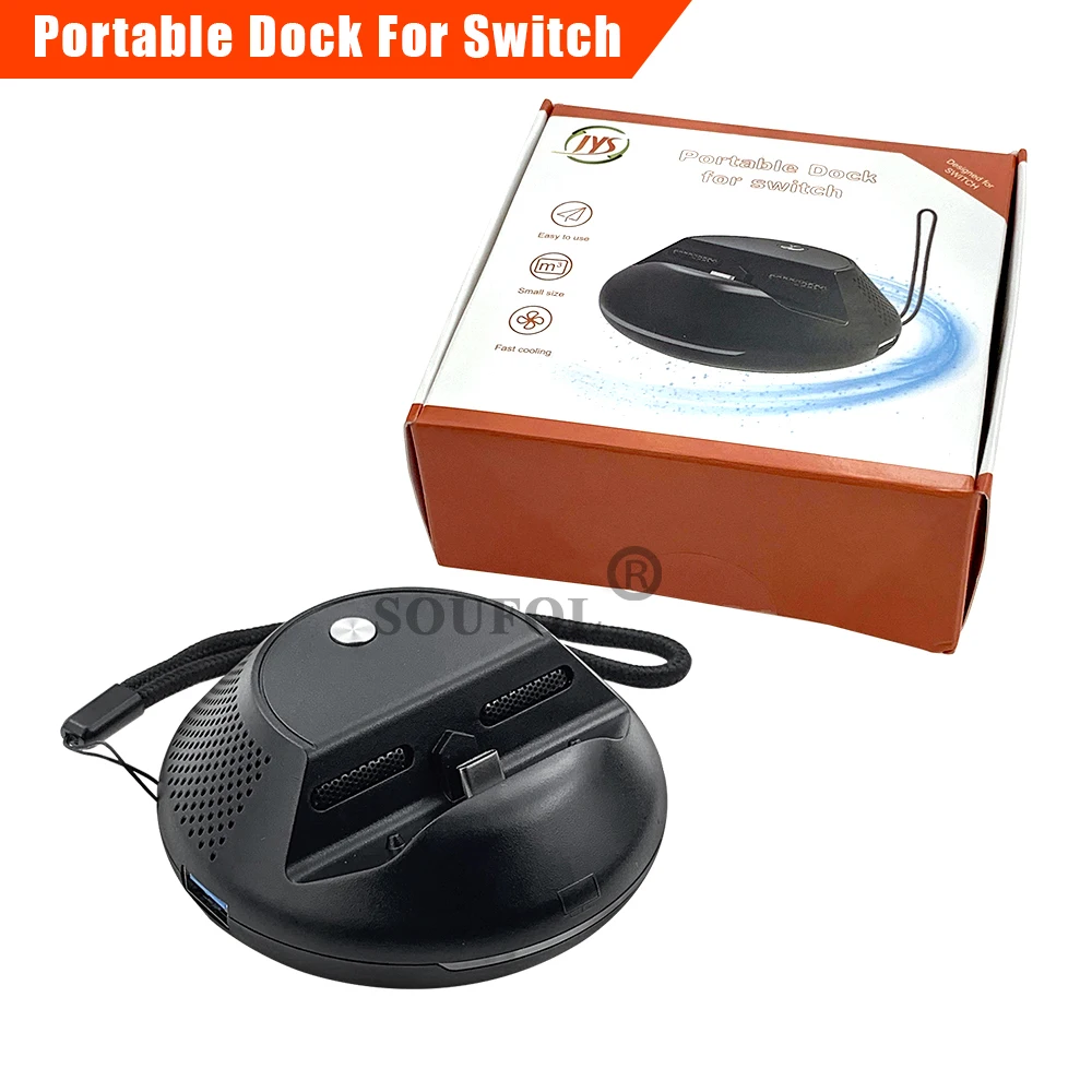 dropshipping charging stand dock cooling pad type c tv converter usb3 0 output electronic chip portable for nintend switch free global shipping