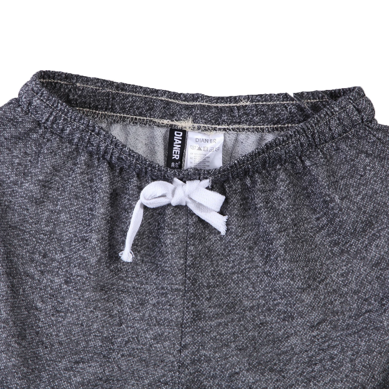 Женские летние спортивные хлопковые шорты для бега с эластичной резинкой на