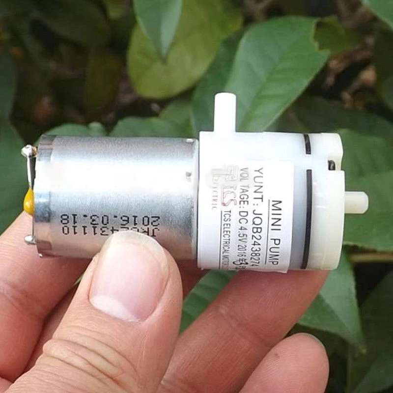 1 шт. Микро Мини 370 мотор воздушный насос Самовсасывающий молокоотсос DC 3 V 6