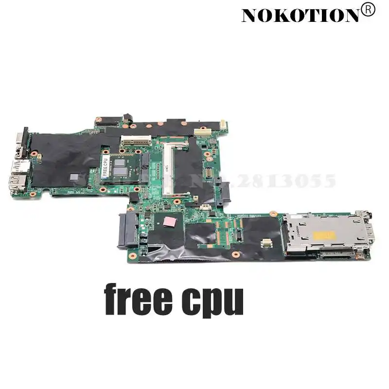 Материнская плата NOKOTION 75Y4068 04W0511 75Y4144 60Y5716 04W0507 для ноутбука Lenovo ThinkPad T410 T410I HM57 DDR3 NVS