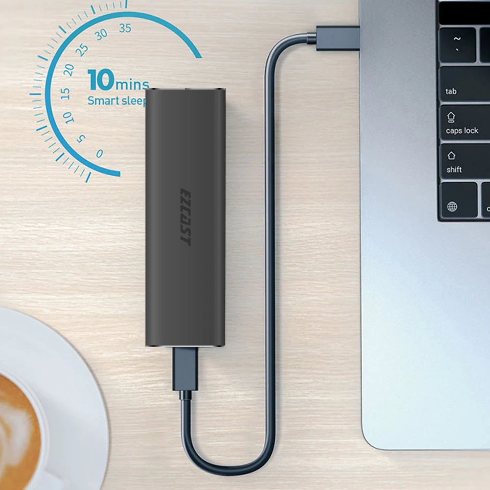 

S8000 External SSD Enclosure USB 3.1 Gen 2 Type C to M.2 NGFF PCIe NVMe for 2232 2240 2260 2280 M2 Solid State Drive NVMe interf