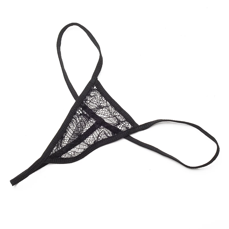 Женские трусики с открытой промежностью кружевные стринги сексуальное нижнее