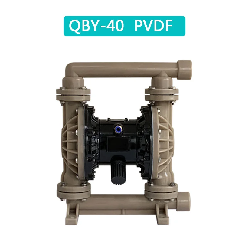 

Qby25 / 40 pneumatic diaphragm pump aluminum alloy glue cast iron sewage filter press PP plastic