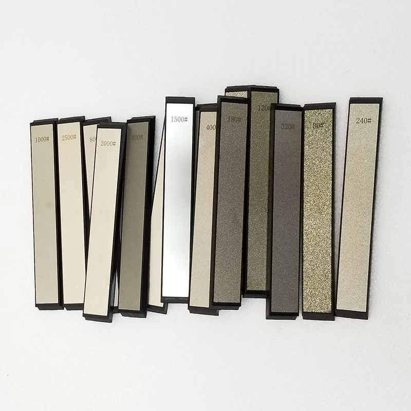 [ВИДЕО] 240 400 600 1000 зернистость алмазный камень профессиональная точилка для ножей