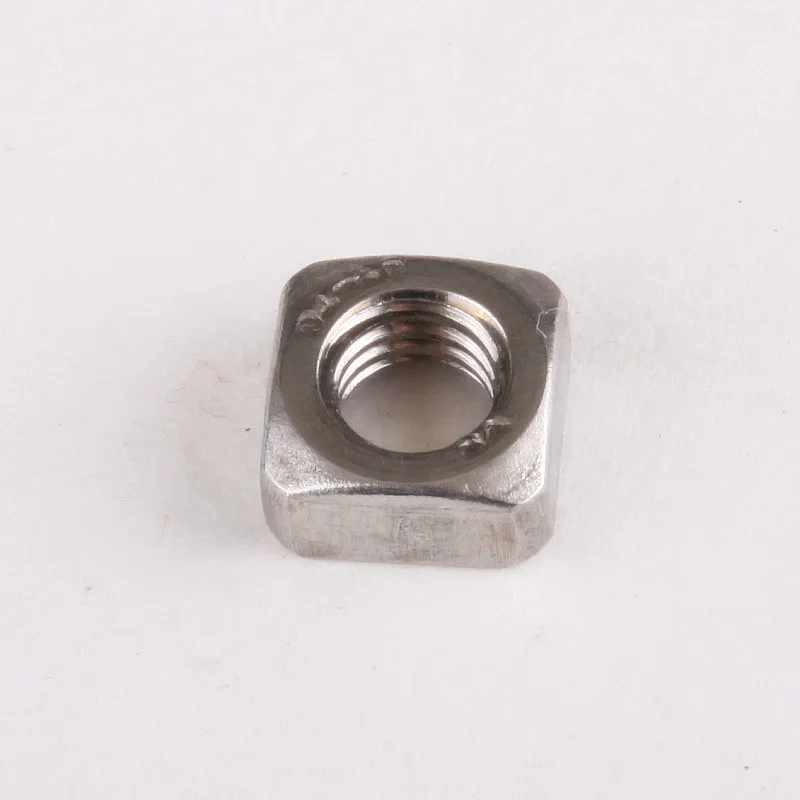 

DIN557 с квадратными каблуками гайки квадратный крепежный винт гайка Нержавеющая сталь 304 м * 3/4/5/6/8/10 мм A2-70