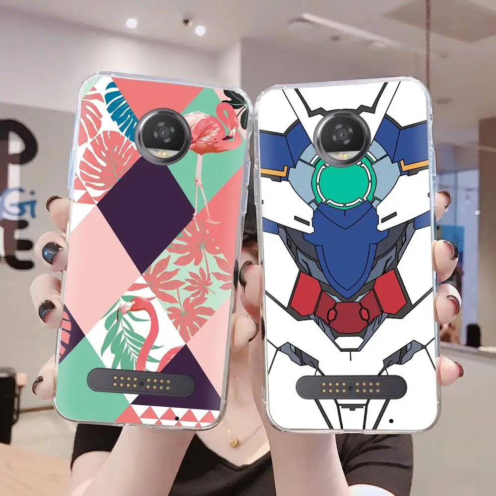 Модный дизайн для мужчин чехол телефона MOTO Z2 Play новый мягкий ТПУ Прямая поставка
