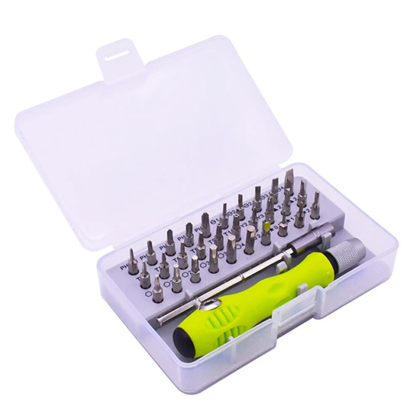 

32 In 1 Screwdriver Set Precision Mini Magnetic Screwdriver Bits Kit Phone Mobile IPad Camera Maintenance Tool Repair