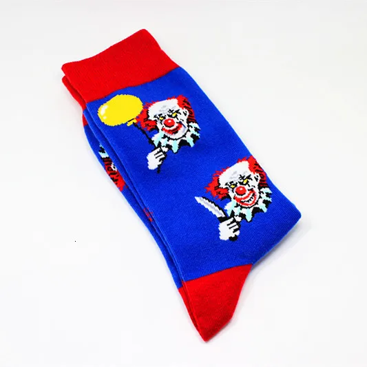 CHAOZHU, креативные осенне-зимние мужские носки с героями мультфильмов забавные носки для мальчиков с изображением скорпиона, космонавта, клоуна, космонавта, медведя, цветка, автомобиля, утки, панды