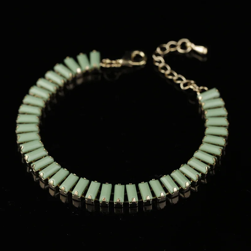 

Модные Позолоченные серебряные браслеты свадебные ювелирные изделия Роскошные Браслеты Стразы с кристаллами для женщин подарок