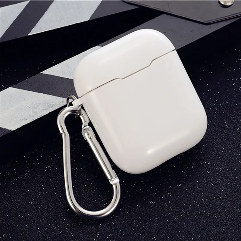 Чехол для Airpods Силиконовый ТПУ прозрачный чехол для наушников Air Pods 2 1 протектор кристально чистый чехол Funda для Earpods чехол