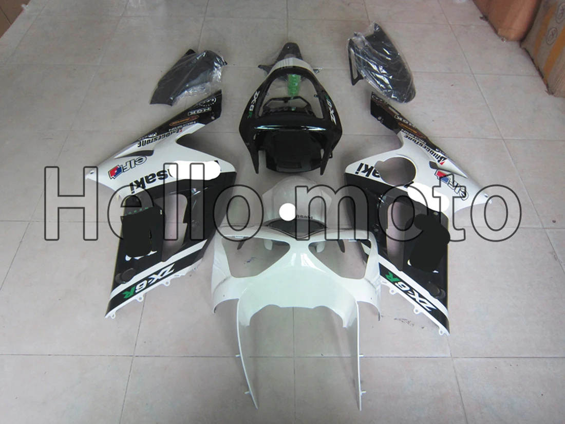 

New ABS Injection Molding Fairings Kits Fit For KAWASAKI 636 ZX-6R 2003 2004 Bodywork Set Motorcycle Accessories