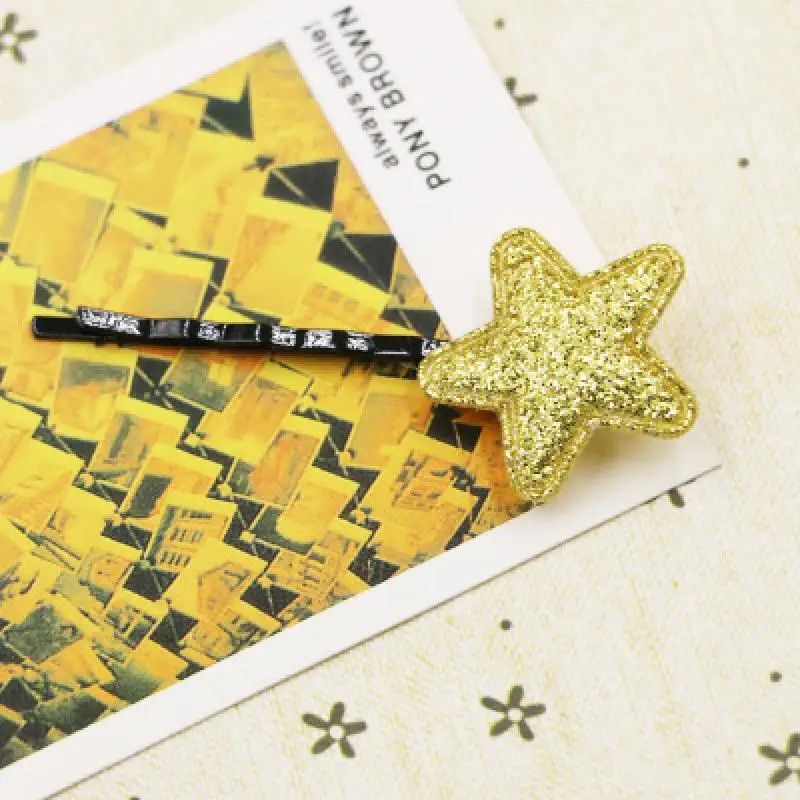 Заколки для женщин блестящие заколки со звездами украшения волос аксессуары