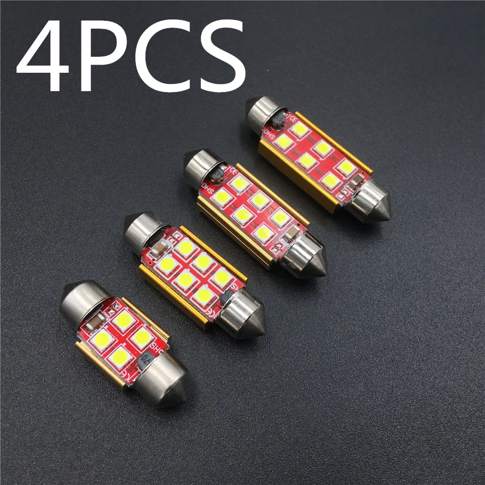 Гирлянда 31 мм 36 39 42 светодиодный лампы C5W C10W 3030 SMD Canbus Error Free авто Интерьер Купол