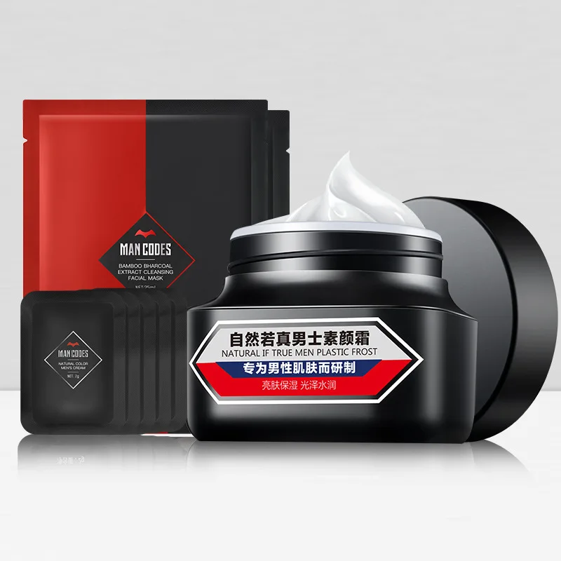 Мужской крем MANCODES осветляет цвет кожи консилер слакер с принтом pox.|Автозагары и