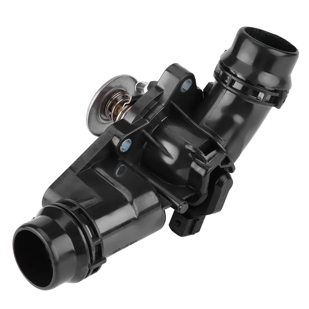 Пластиковый металлический корпус термостата охлаждающей жидкости двигателя в