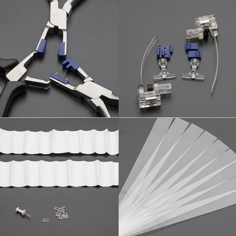 

Stainless Steel Eyeglasses Plier Set Rimless Disassembly Glasses Frames Optical Tool Kit for Repair Glasses