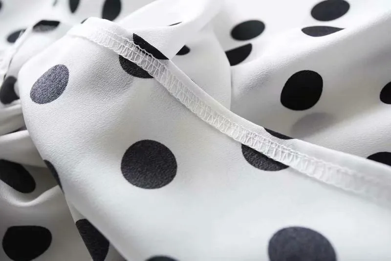 Сексуальный топ с v-образным вырезом женский модный летний укороченный в горошек