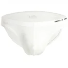 Пикантное нижнее белье Brave Person 5 шт.лот, мужские трусы, нейлоновые брифы, мужские трусы с карманом, мужские трусы, прозрачные бикини, плавки