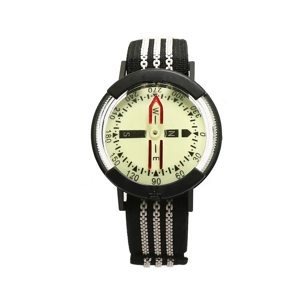 Водонепроницаемый Профессиональный наручный Компас для дайвинга светящийся