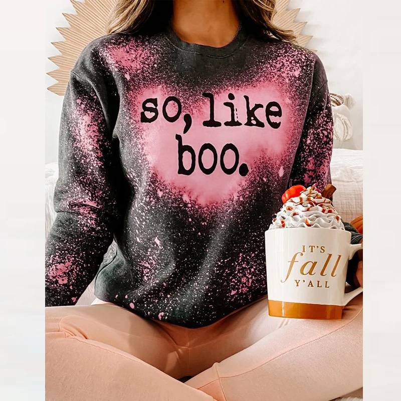 

Autumn Casual Loose Hoodies Tops Women Starry Letter Print Sweatshirt Fashion Round Neck Long Sleeve Lady Pullover Sweatshirts