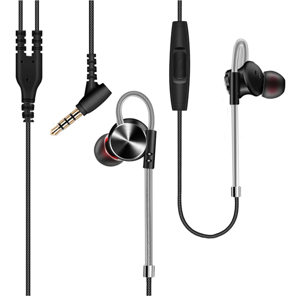 Наушники QKZ DM10 Hi-Fi наушники Спортивная гарнитура игровые наушники-вкладыши для
