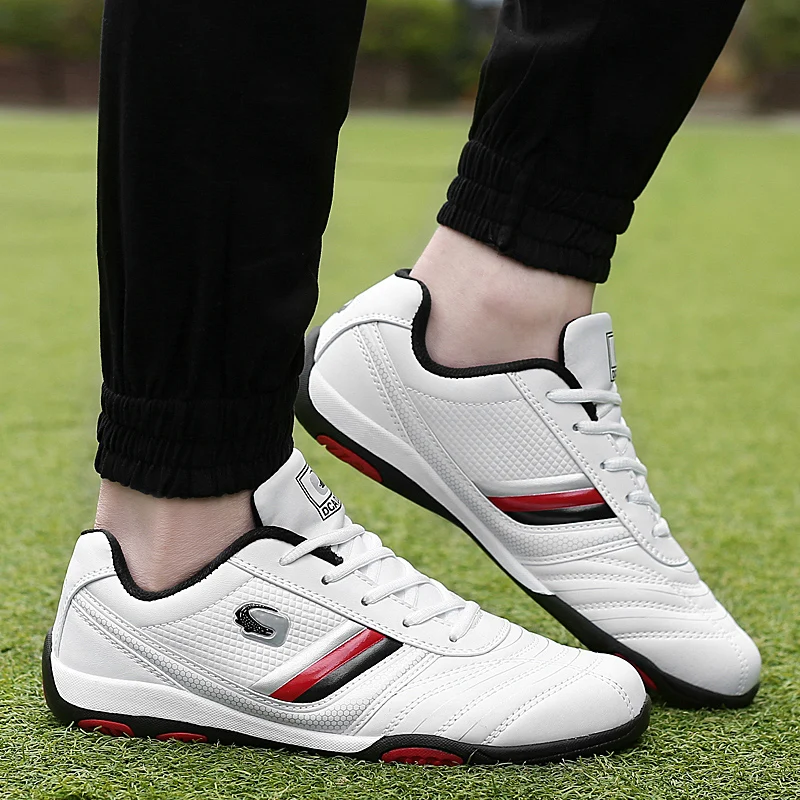 

2020 Hot Sale Golf Sneakers Man Rubber Sole Golf Trainers for Men Size 38-45 Sports Shoes Mens Brand Designer Mens Golf Shoes