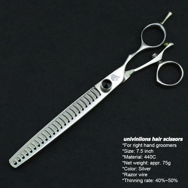 7 5 &quotНожницы для ухода за собаками с поворотом филировочные ножницы поворотный