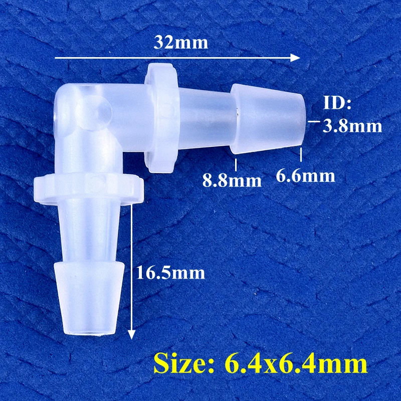 

SgooHan Полипропиленовые коленчатые соединители для аквариума 1.6~11.1мм